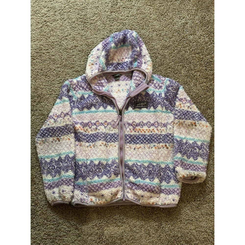 Girls Eddie Bauer‎ Full Zip Jacket - Small 7/8